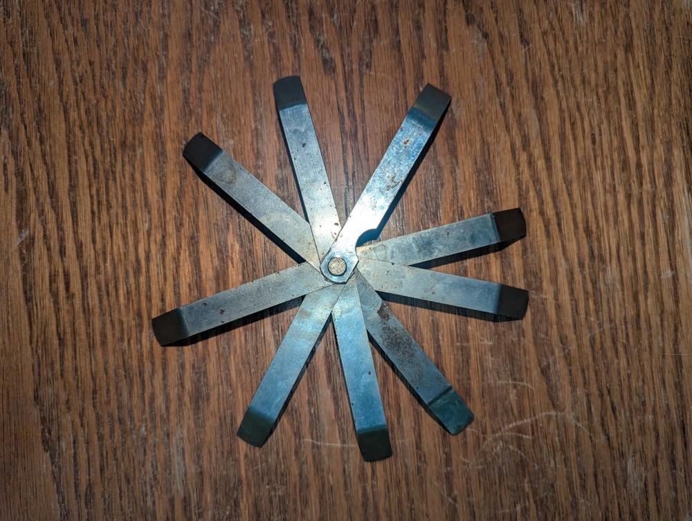 K-D Tools Feeler Gauge. Fair Conditon.