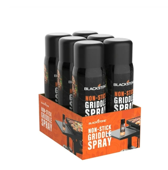 Blackstone Non-Stick Griddle Spray Aerosol Container, Designed to Cook, Protect