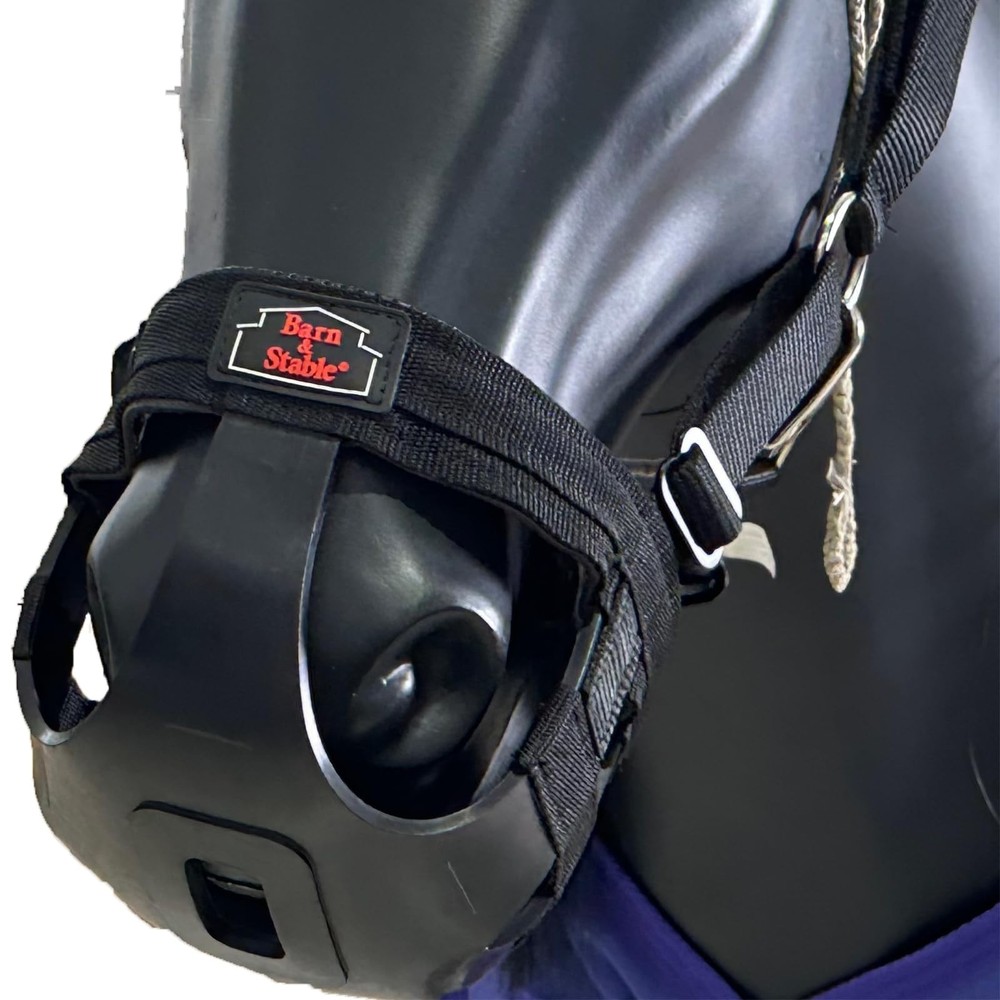 BARN & STABLE Comfort Horse Grazing Muzzle for Easy Breathing