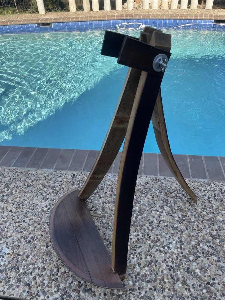 Wine Stave Guitar Stand #26