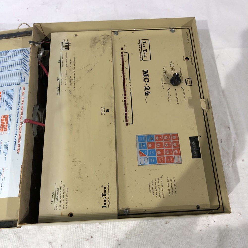 Irri-Trol MC-8 Plus Vintage Watering Controller System