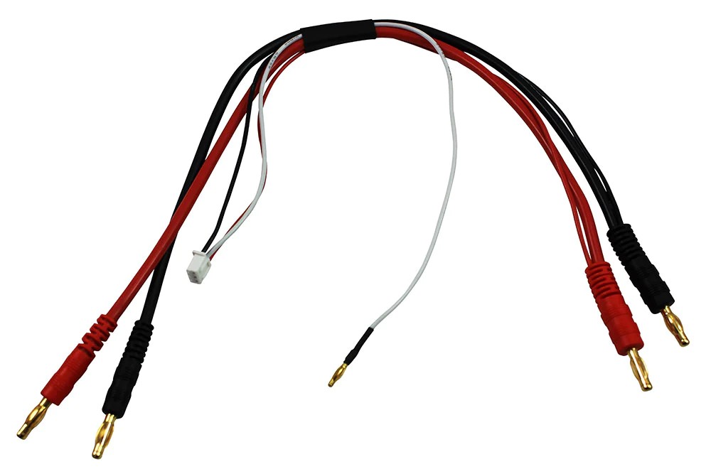 Progressive RC AC-HPC - Hard-Pack Lipo Charge Cable, 4mm Bullet