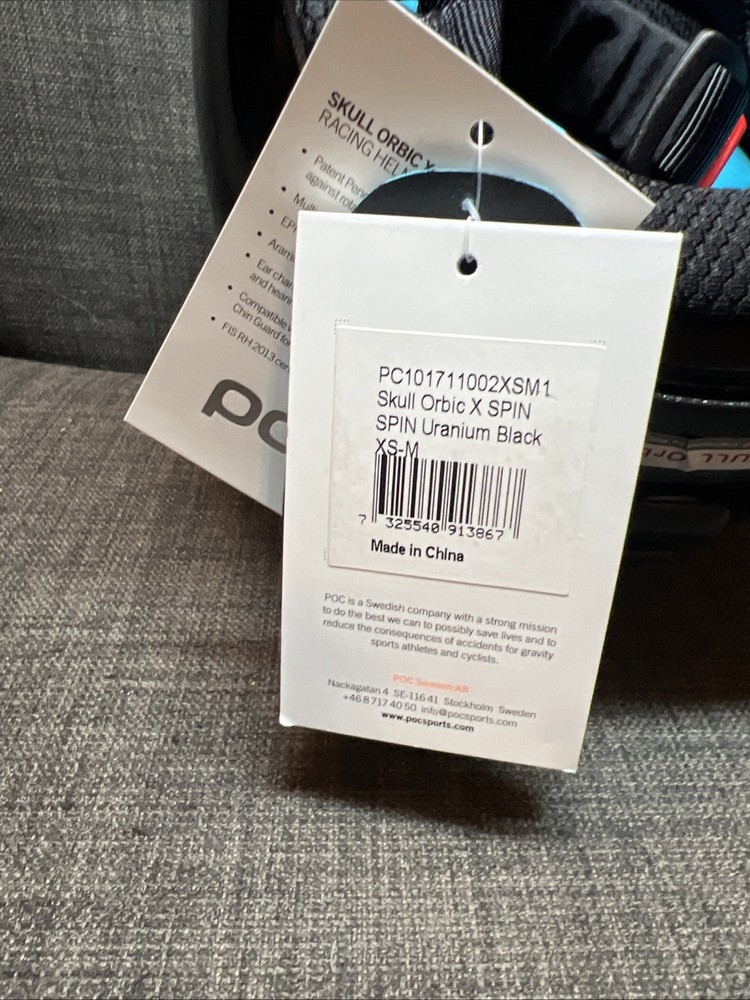 POC Orbic X Spin Ski Helmet “read”
