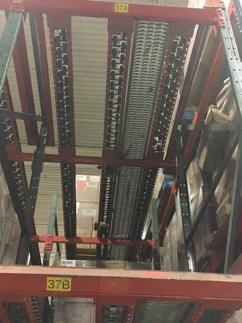 Pallet Flow Pallet Racking 10 Deep X 4