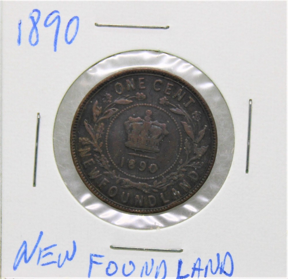 1890 Newfoundland Large cent
