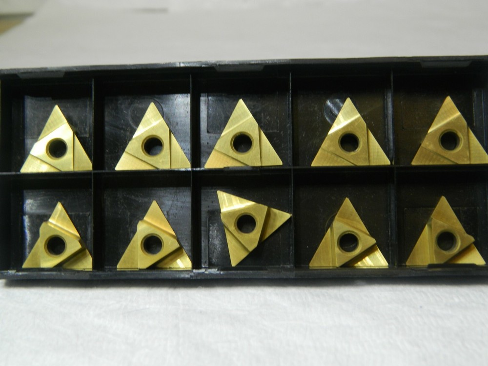 Interstate Carbide Grooving Insert 1/8" Cut Width QTY10 04105649