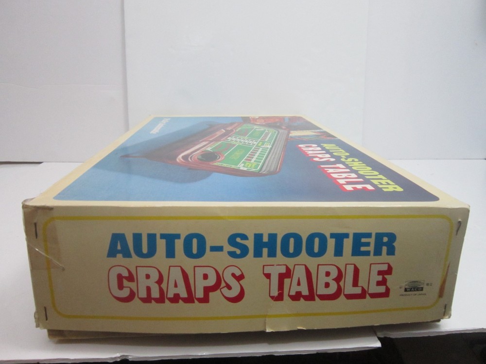 VTG Waco Auto-Shooter Craps Table Automatic Dice Roller Complete WORKING - VIDEO