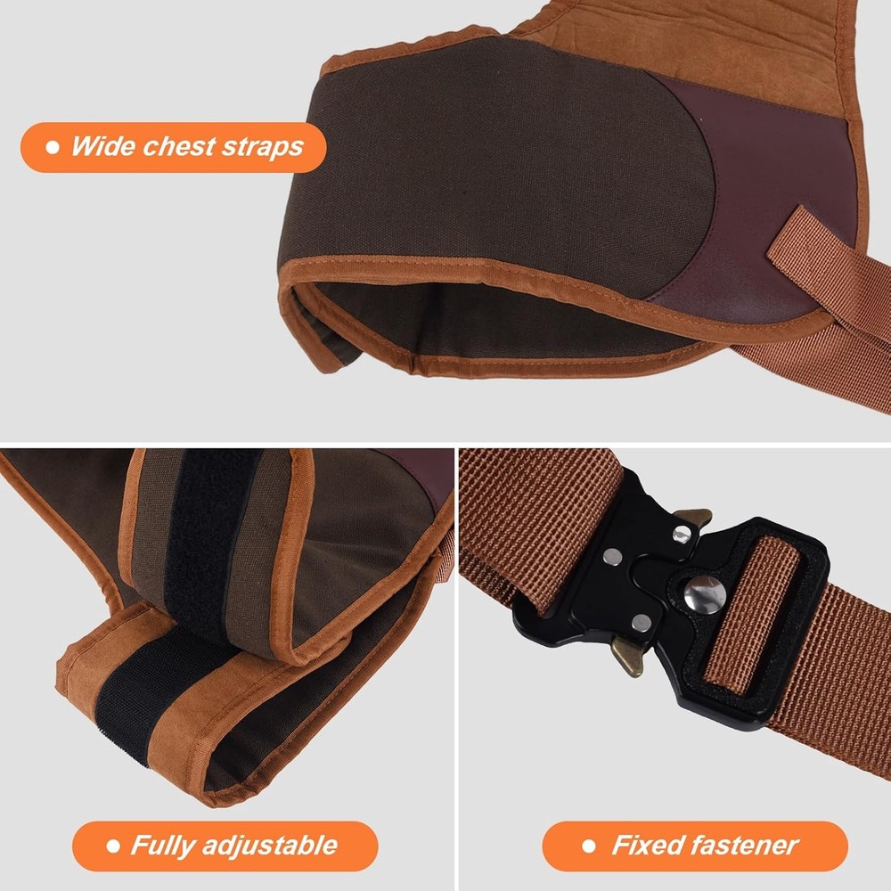 Adjustable Durable Construction Shoulder Pad for Shooting Recoil Field Shields