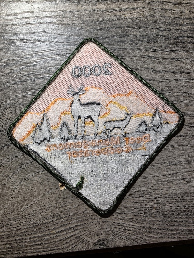 2000 Michigan DNR Successful Deer Hunting Patch