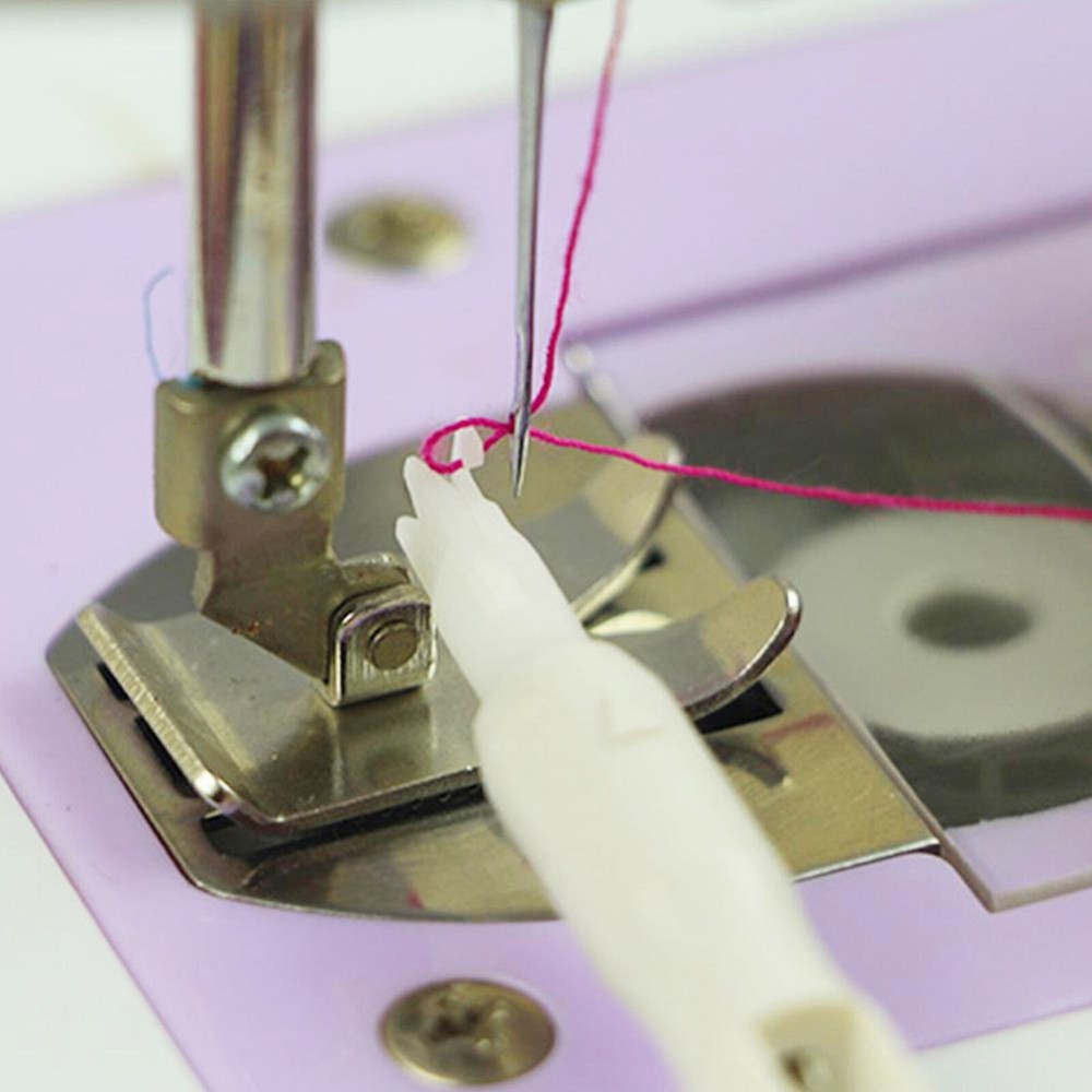 12pcs Needle Threader Plastic Automatic Inserter Threading Tool for Sewing