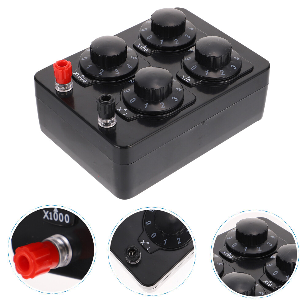 Resistance Box Variable Box Physical Electrical Teaching Instrument 0-9999 Ohm