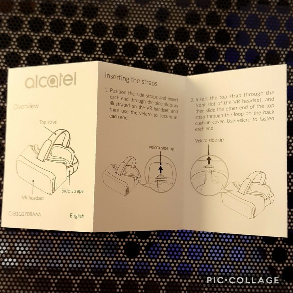 Alcatel Virtual Reality VR15 Headstrap NEW