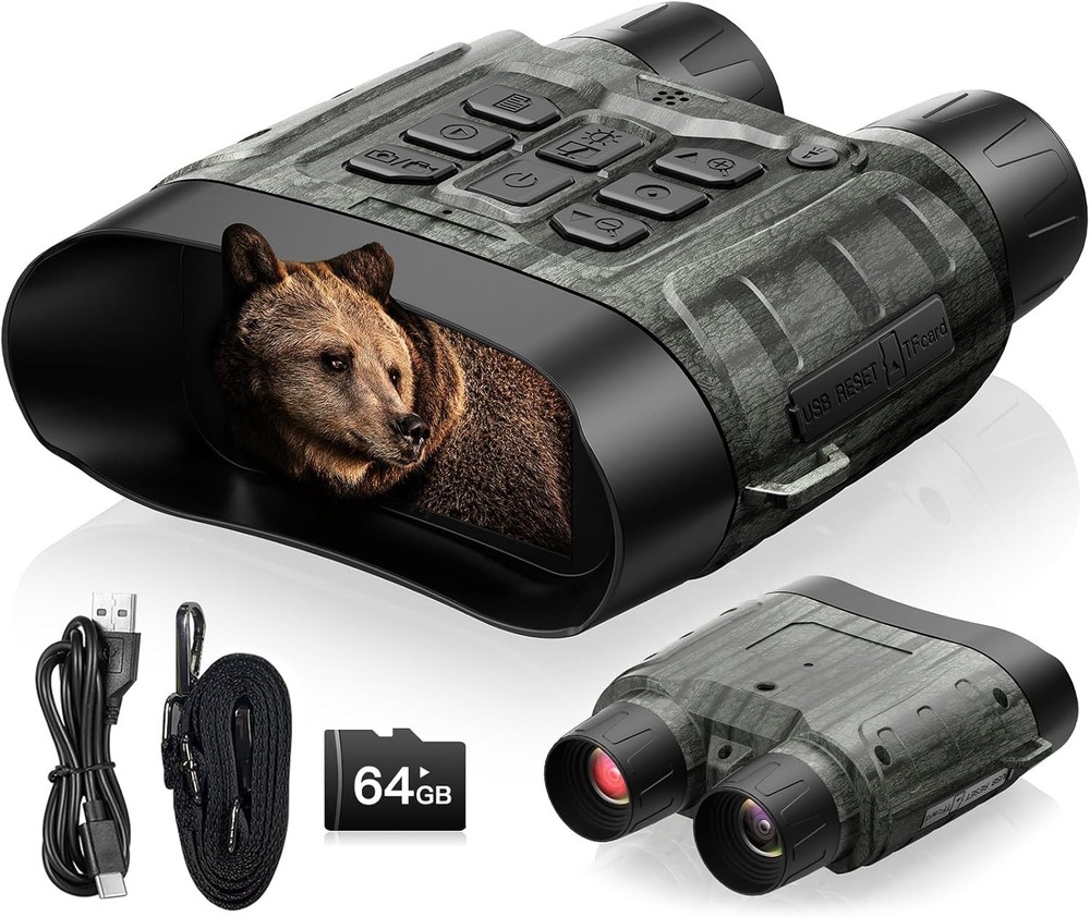 4K Night Vision Binoculars 112MP Camera