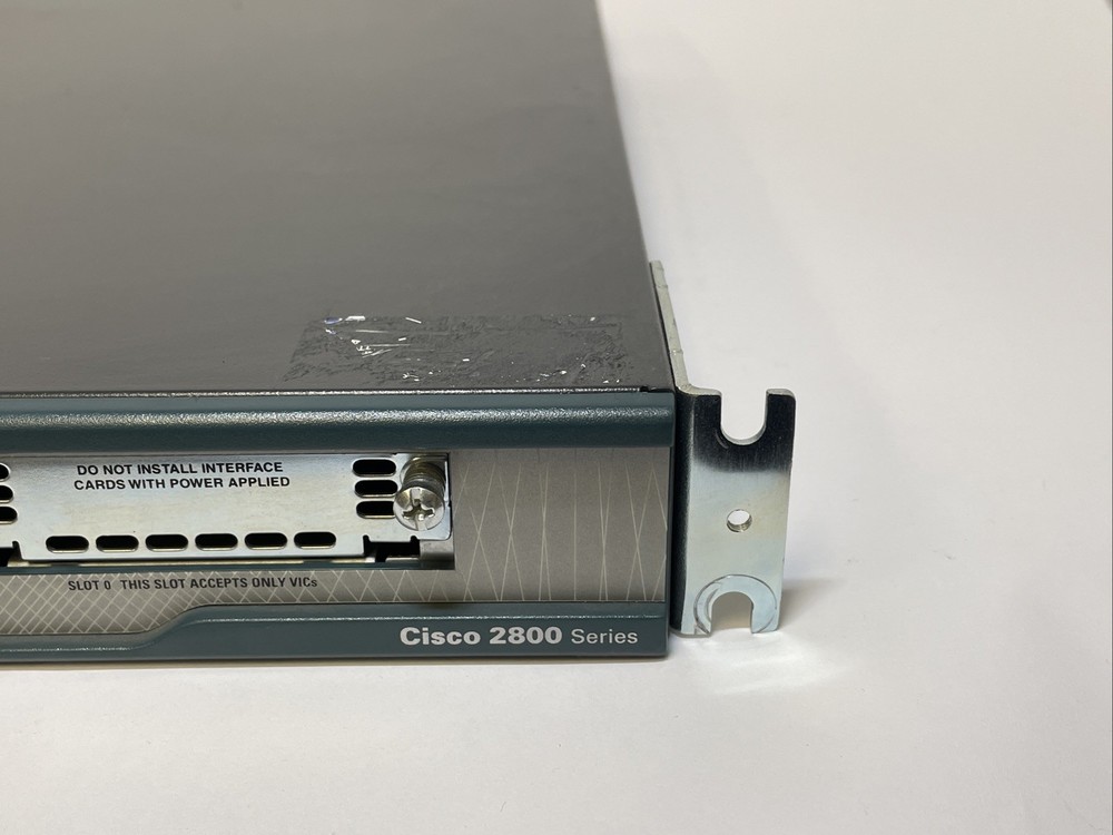 CISCO 2801 Integrated Service Router W/ Rack Ears
