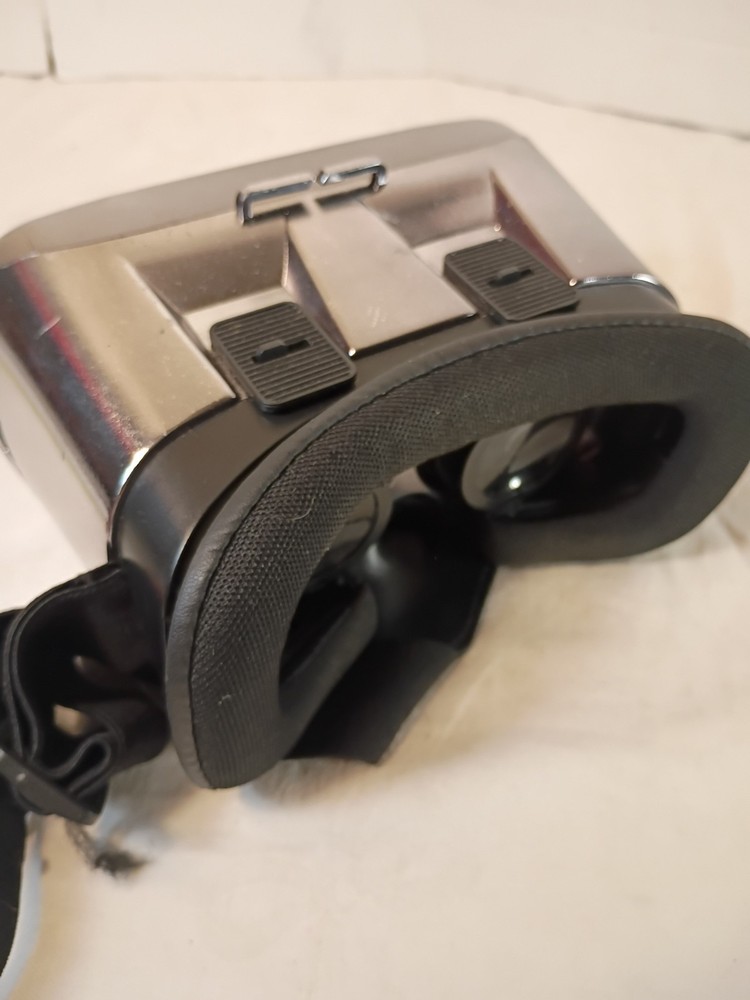Virtual Reality Chrome Looking Headset. A-22
