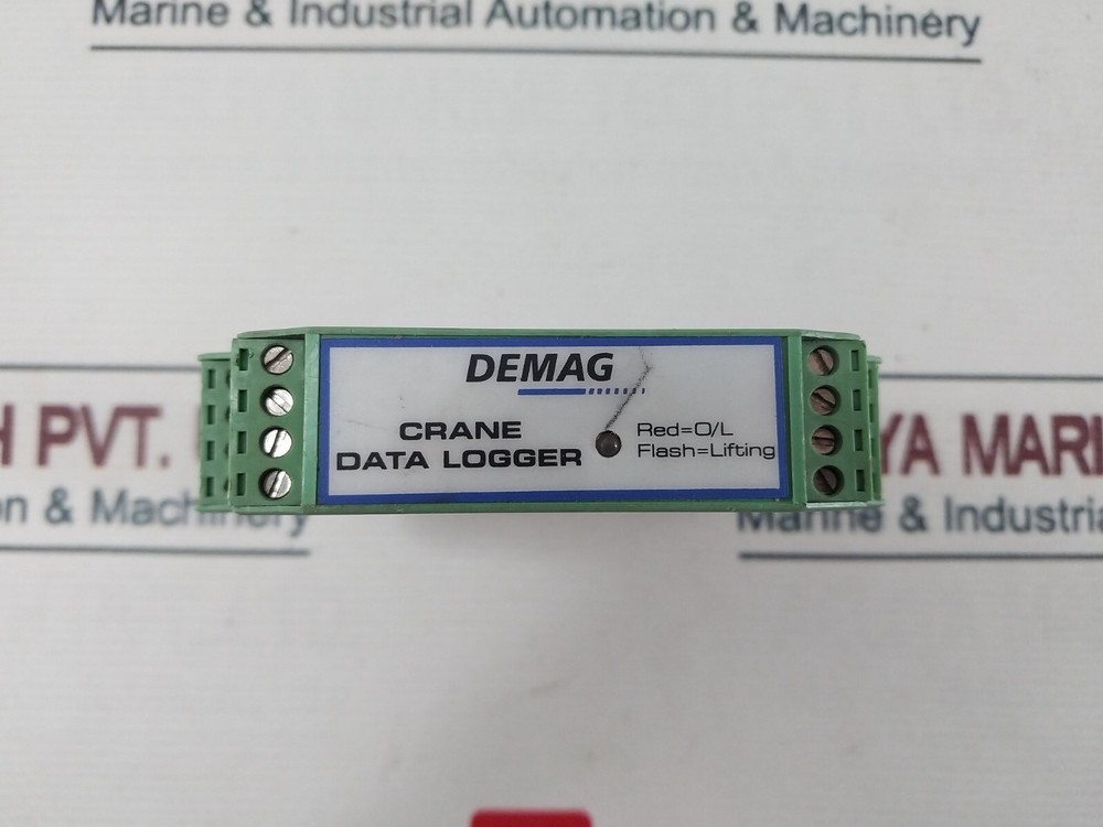 DEMAG LL100 Crane Data Logger 240V AC 3A