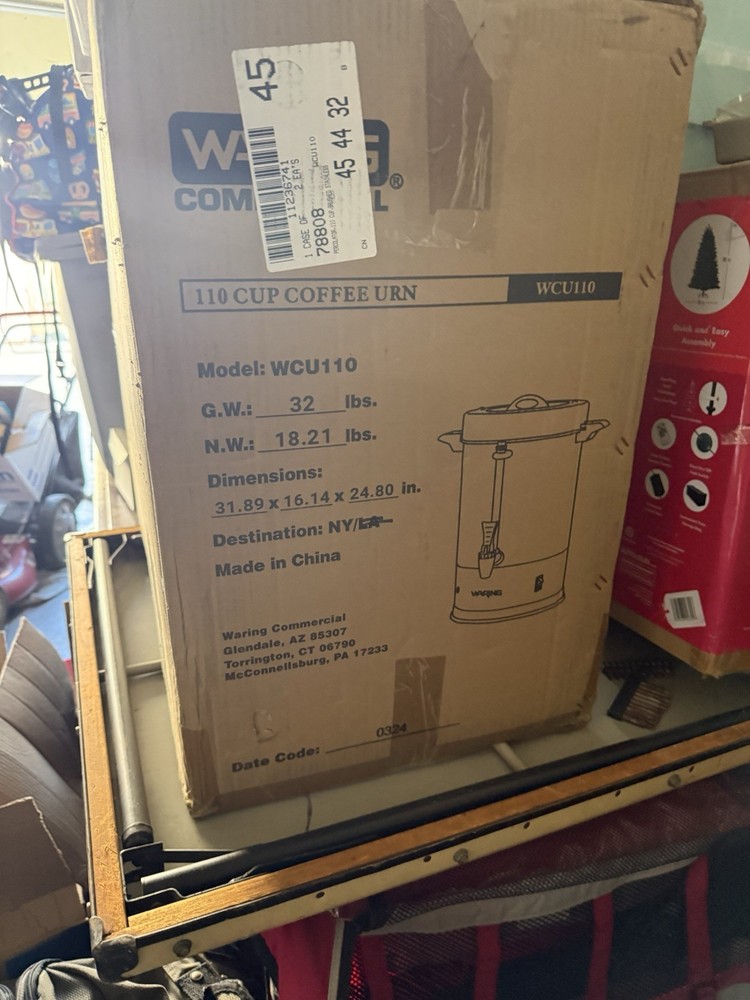 Waring Percolator Tube Wcu110