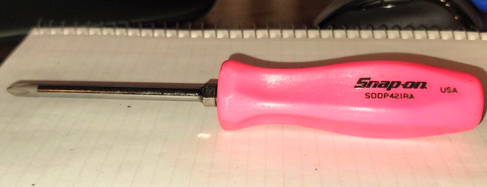 Snap-on ™ Tools PINK #2 Phillips Hard Handle Screwdriver SDDP42IRA