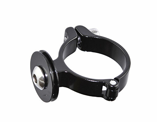 ORIGINAL! ALLOY CABLE GUIDER PULLY 31.80 BLACK.