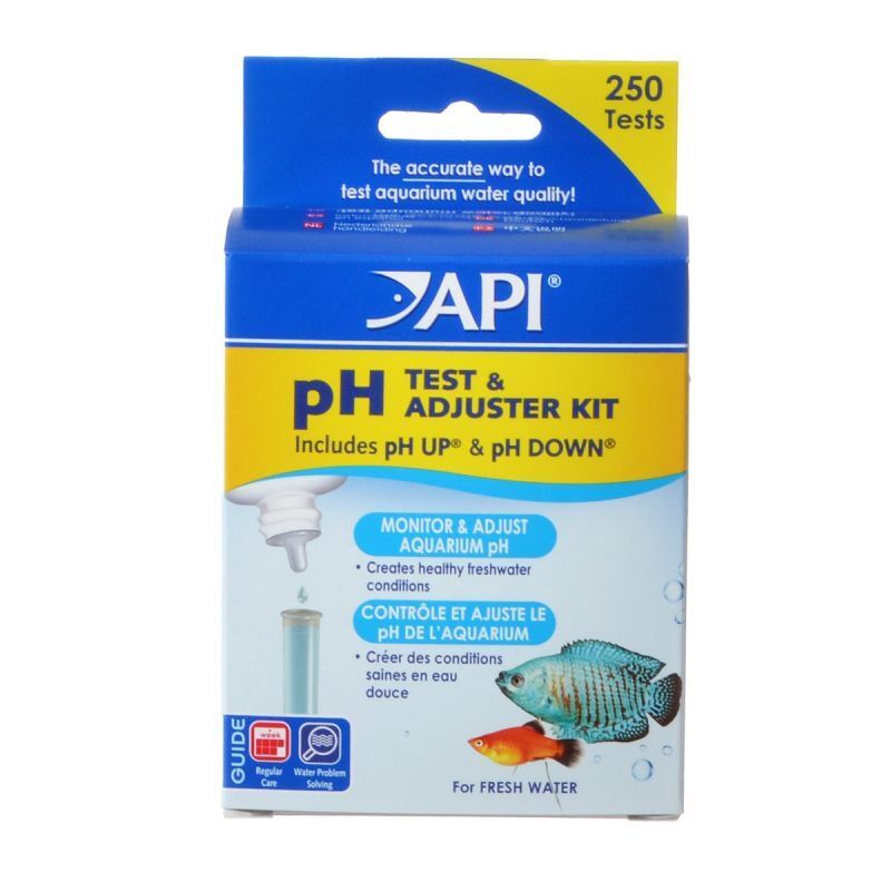 Aquarium, API pH Test & Adjuster Kit (250 Tests)
