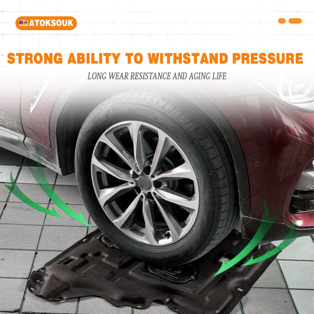 2Pcs For Audi Q5 2009-2017 Under Engine Splash Guards Front Engine Mud Flaps