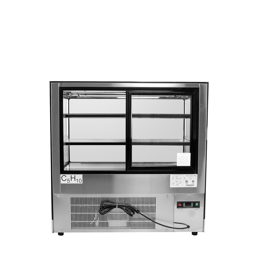 Atosa RDCS-48, 48" Floor Model Refrigerated Square Display Cases