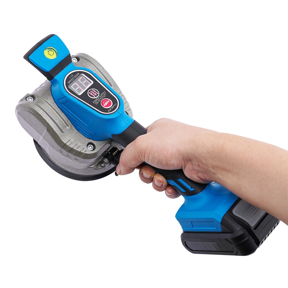 Automatic Hand-Held Tile Vibrator Suction Cup Floor Laying Machine Leveling Tool