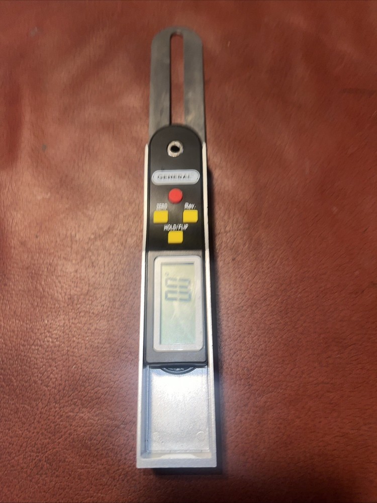 General Tools Digital 8" Sliding T-Bevel Protractor Gauge Angle-izer See Des