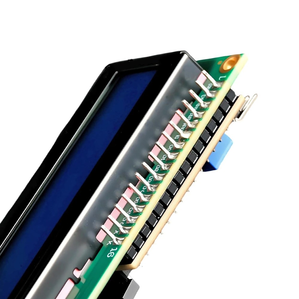 2 Pack I2C 1602 LCD Display Module 16X2 Blue Backlight Raspberry Pi Arduino