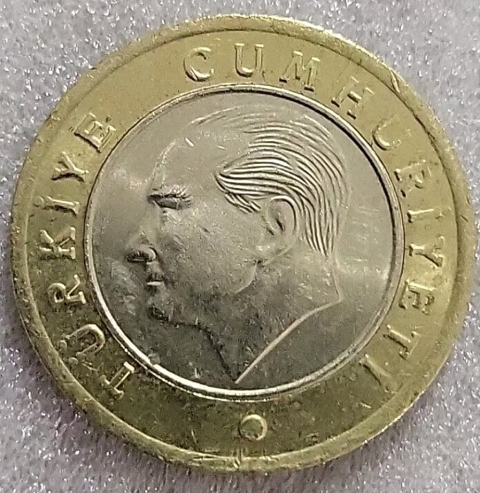 Turkey 2023 1 Lira *B615