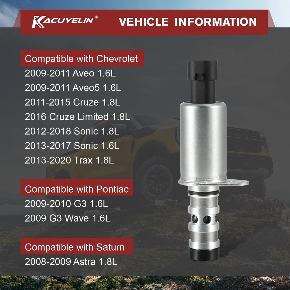 918006 Engine Variable Valve Timing VVT Solenoid Oil Control Solenoid...