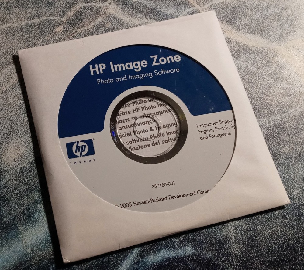 ⭐️⭐️⭐️⭐️⭐️ HP Image Zone Photo and Imaging Software 2 Disc CD Set 2003
