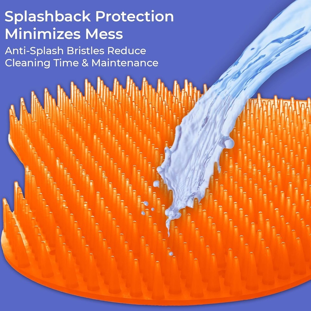 12 Pack Urinal Screen Deodorizer Scented with Splash Guard Bristles