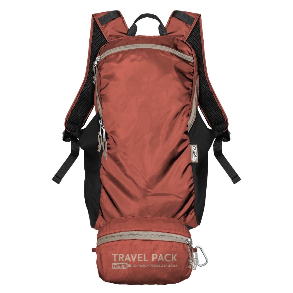 Travel Pack rePETe Refine Eco-friendly Lightweight Packable Backpack Jasper