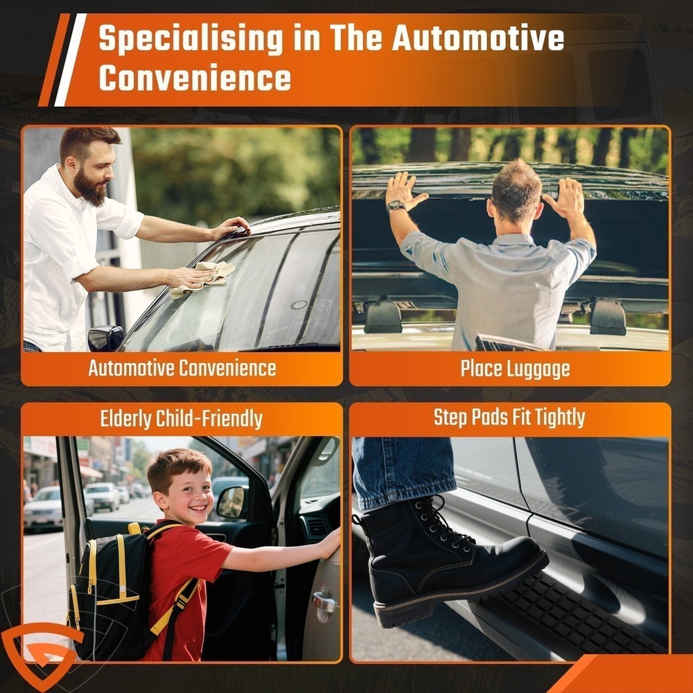 Replacement Step Pad for 3" Round Nerf Bars - Set of