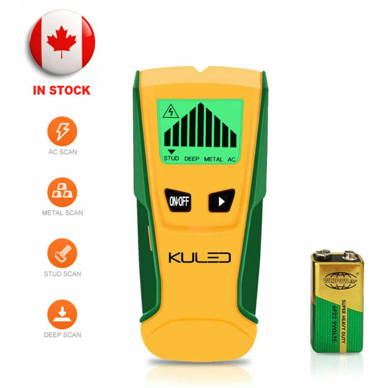 Stud Finder, 3 in 1 Multi-Function Wall Stud Sensor Detector with LCD Display