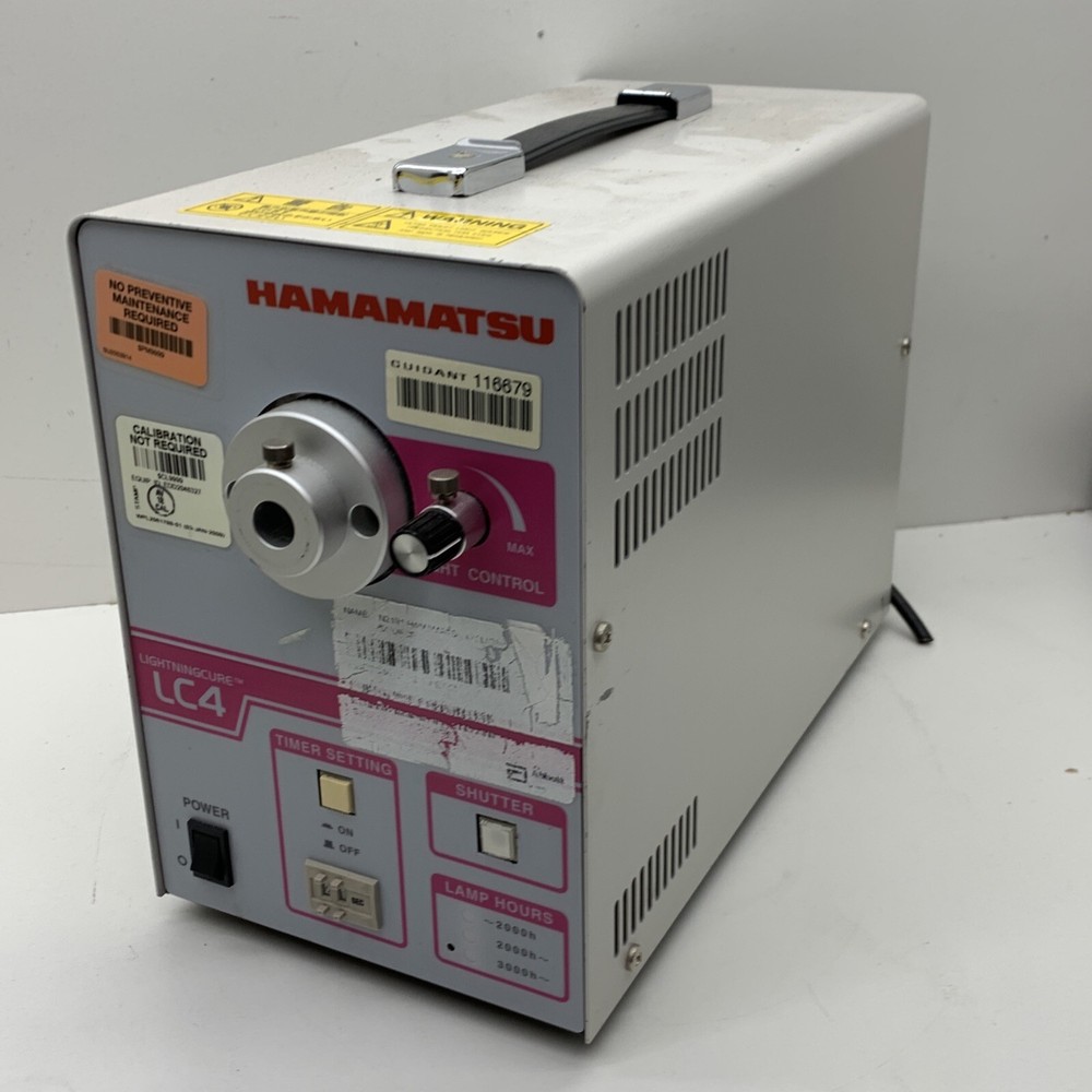 Hamamatsu Lightningcure LC4 UV Spot Light Source