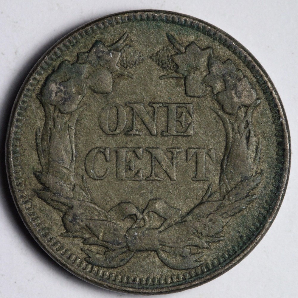 1857 Flying Eagle Cent Penny XF+ SUPER ORIGINAL! E104 WXHM
