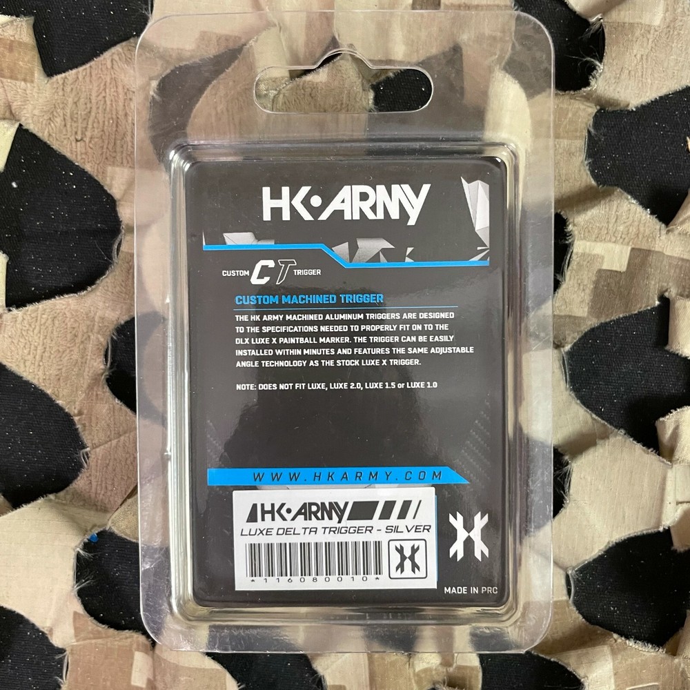 NEW HK Army Luxe X & Ice Delta Trigger System - Silver