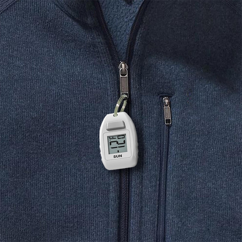 Sun Company Digital Zipogage - Compact Zipperpull Digital Thermometer