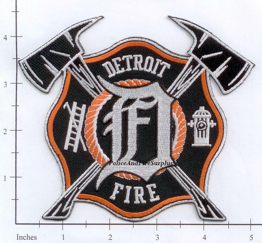 Michigan - Detroit MI Fire Dept Patch v2