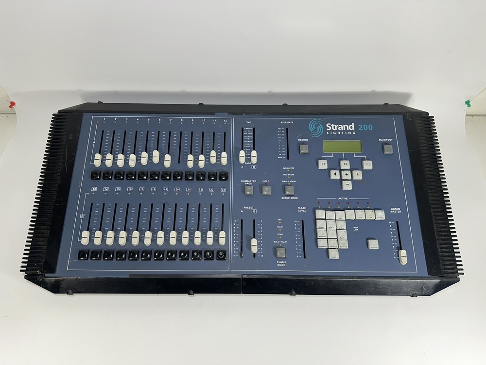 Strand Lighting 200 ~ 12/24 Channel Stage Lighting Controller ~ Power Tested