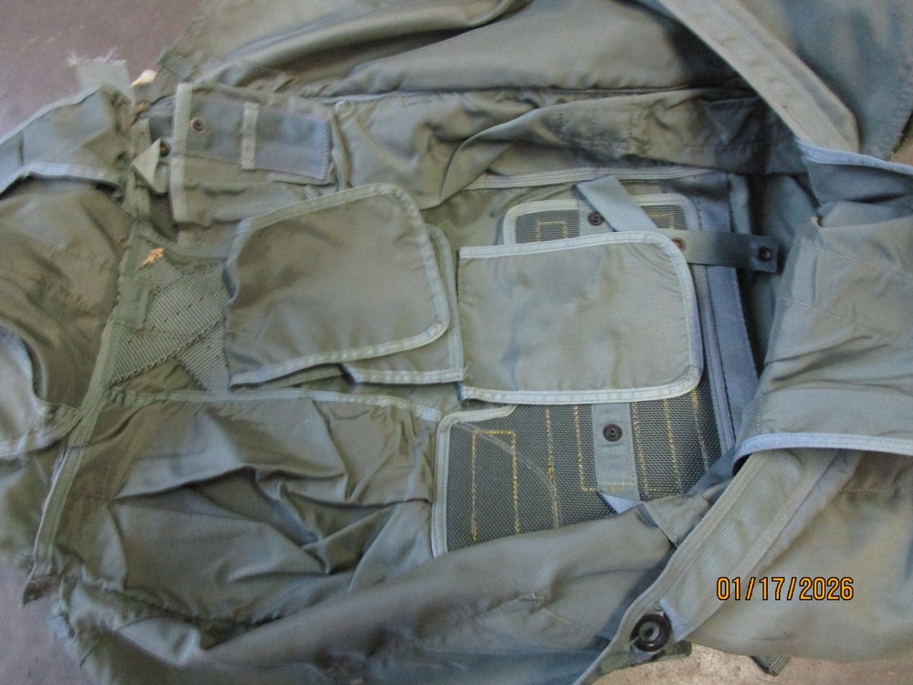 Vintage Military Parachute Backpack