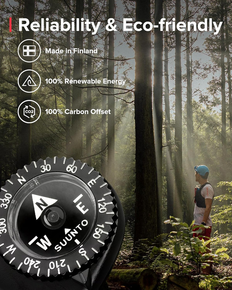 Multifunctional Compass, Northern Hemisphere, Compact Waterproof Navigation Coma