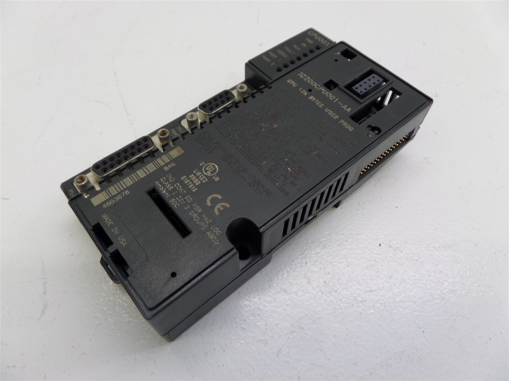 GE Fanuc IC200CPU001-AA VersaMax CPU Module