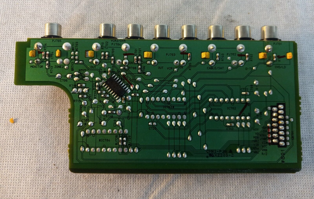 YAMAHA RX-V800 AV Receiver VIDEO INPUT PCB