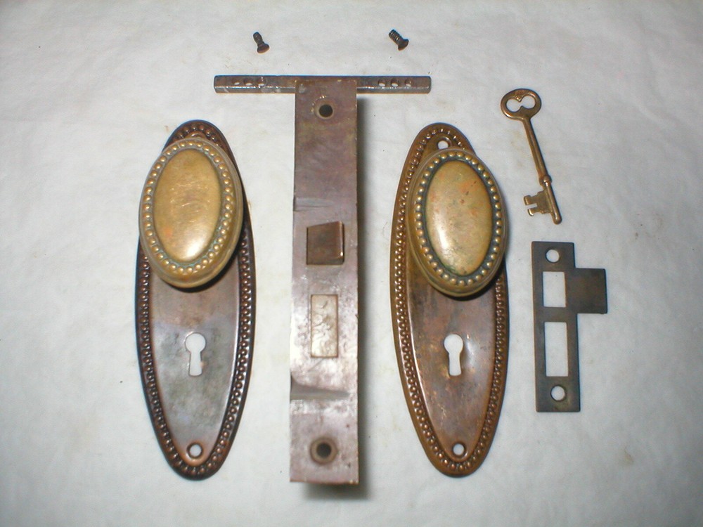 Antique Victorian Era Door Hardware
