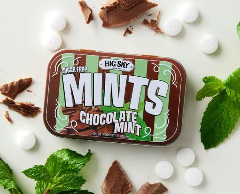 Big Sky Sugar Free Mints Chocolate Mint