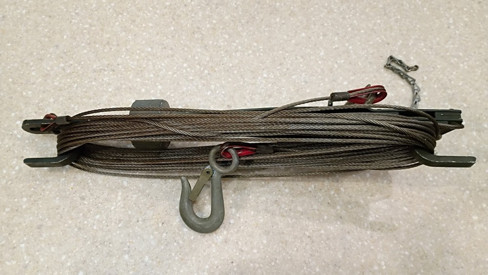 US MILITARY GUY WIRE ASSEMBLY Guide SM-D-423629 combat Engineer Ratcheting Cable