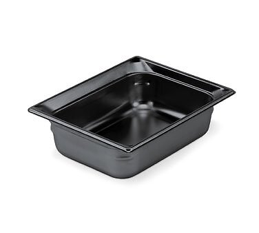 Vollrath Black Half Size Super Pan 3 5.9 Qt. Plastic Pan